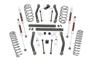 Jeep Wrangler Suspension Lift Kit - Rough Country - 4 Inch Lift Kit | M1 - '97-'02